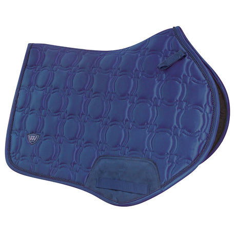 Woof Wear Vision Close Contact Saddle Cloth #colour_navy