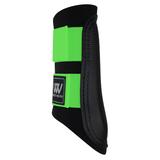 Woof Wear Club Brushing Boot - Colour Fusion #colour_black-lime