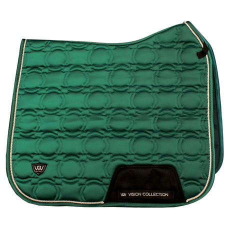 Woof Wear Vision Dressage Saddle Pad #colour_british-racing-green