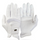 Tredstep Ireland Dressage Pro Gloves #colour_white