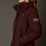 Weatherbeeta Kyla Technical Waterproof Long Line Jacket #colour_mulberry
