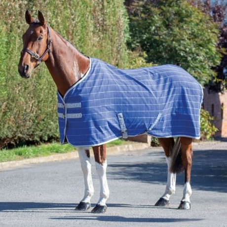 Shires Tempest Original Stable Sheet #colour_blue-check