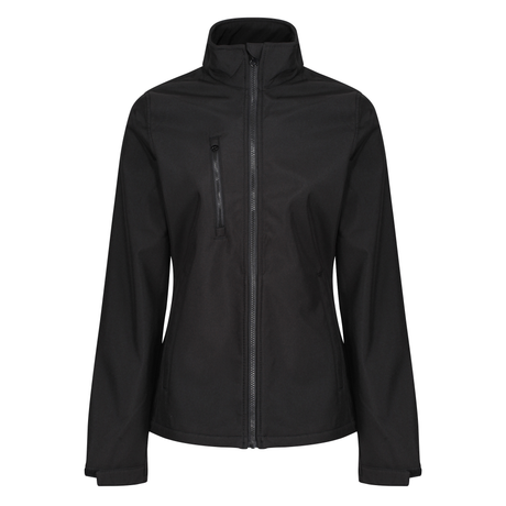 Regatta Professional Womens Ablaze 3-Layer Softshell Jacket #colour_black