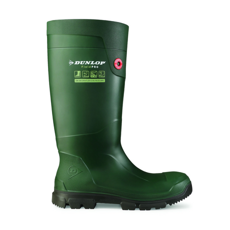 Dunlop Purofort FieldPro Boot #colour_green-black