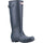Hunter Original Tall Back Adjustable Women's Wellington Boots #colour_navy