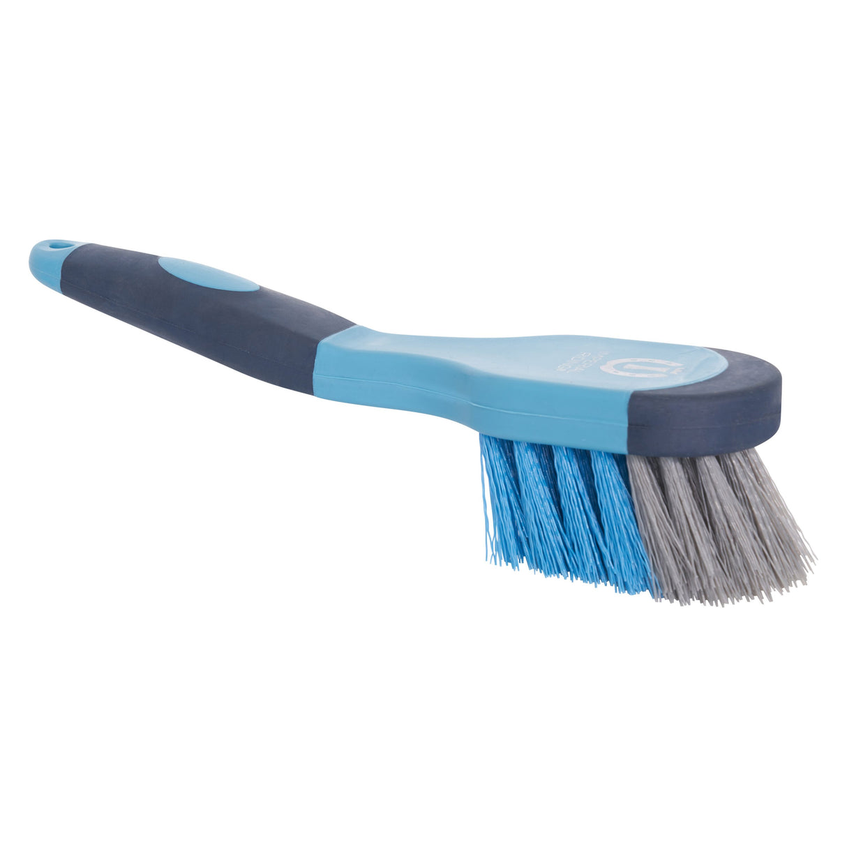 Imperial Riding Hoof Brush Grip #colour_blue-navy-silver