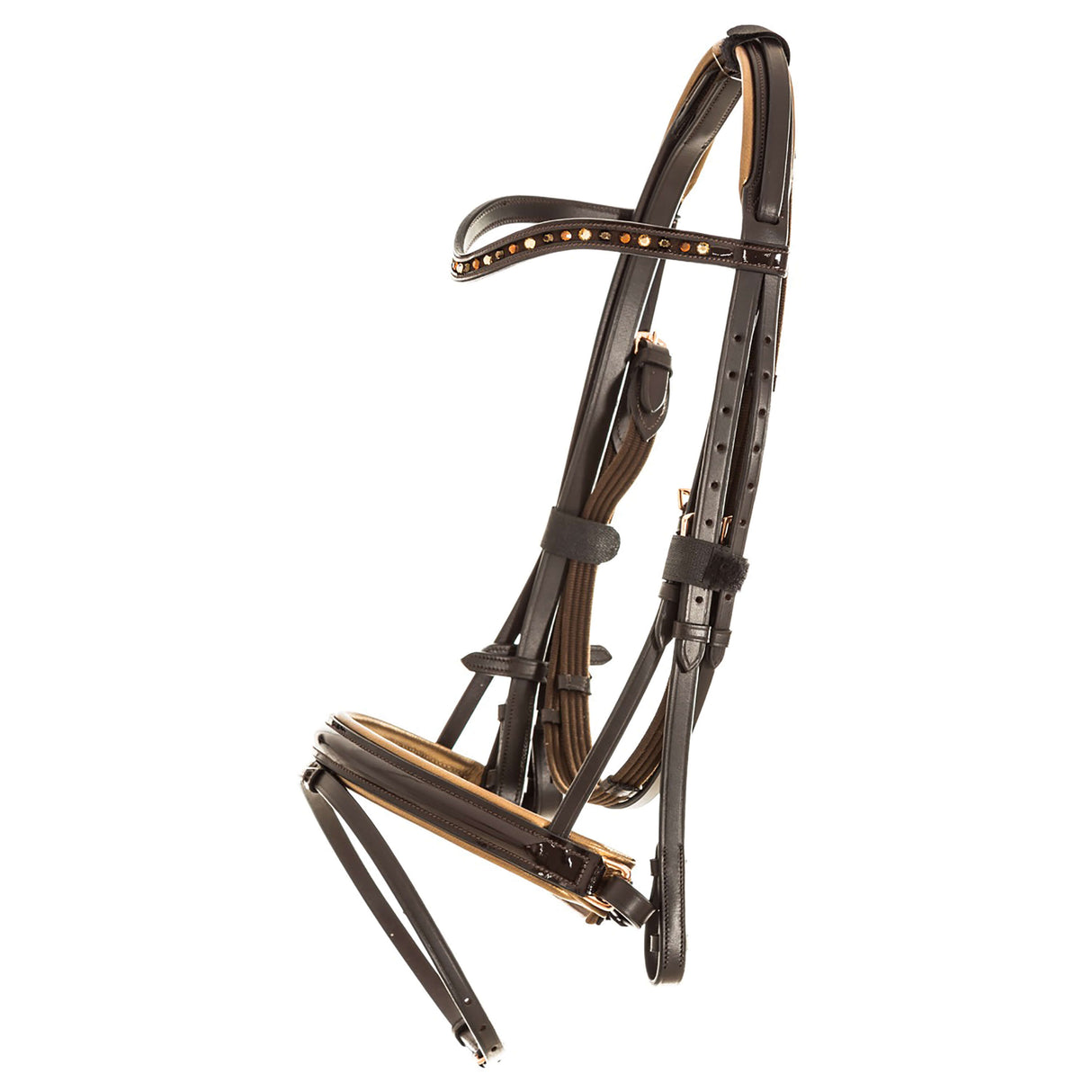 Imperial Riding Di Layla Snaffle Bridle #colour_brown-bronze