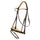 Imperial Riding Di Layla Snaffle Bridle #colour_brown-gold