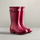 Hunter Kids Original Nebula Hayes Burgundy Wellington Boots#colour_hayes-burgundy