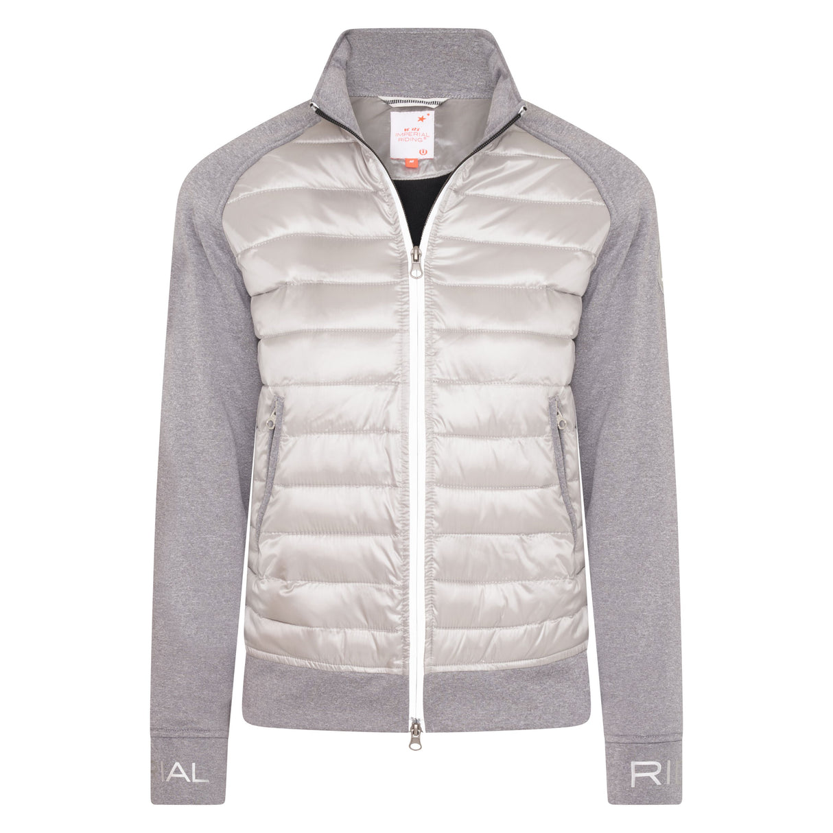 Imperial Riding Oh Lala Hybrid Jacket #colour_grey-heather