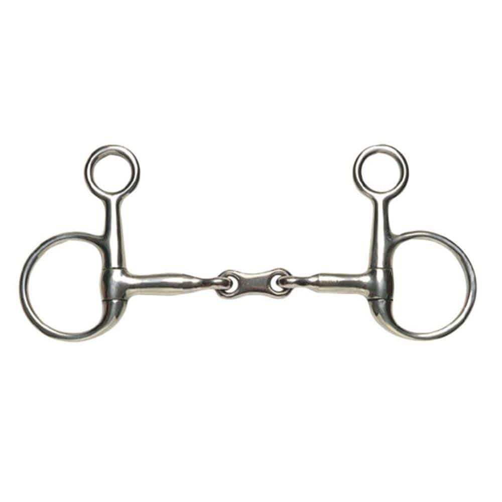 Korsteel Stainless Steel French Link Baucher Snaffle Bit