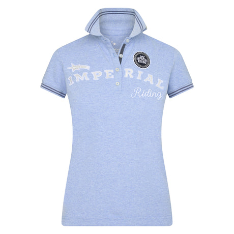 Imperial Riding True Colours Polo Shirt #colour_blue-pearl