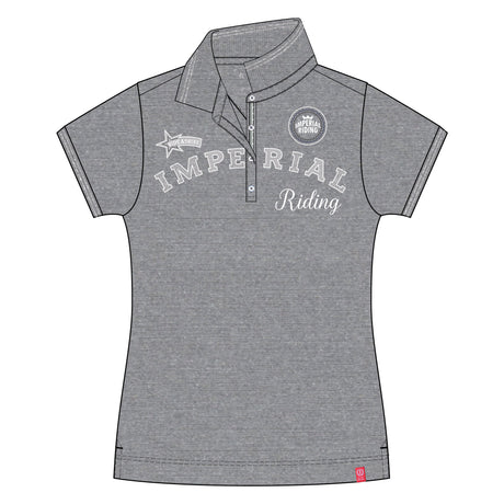 Imperial Riding True Colours Polo Shirt #colour_grey