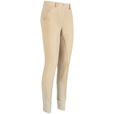 Imperial Riding Isidro Silicone Full Seat Breeches #colour_beige