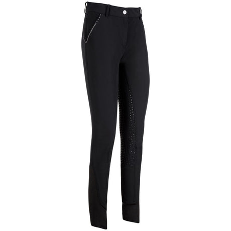 Imperial Riding Isidro Silicone Full Seat Breeches #colour_black