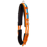 Imperial Riding Deluxe Nylon Lunging Girth #colour_neon-orange