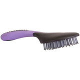 Imperial Riding Boomerang Mane And Tail Brush #colour_dark-grey-light-grey