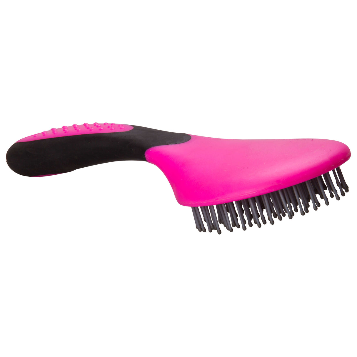 Imperial Riding Boomerang Mane And Tail Brush #colour_neon-pink