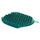 Imperial Riding  Gentle Massage Grooming Brush #colour_emerald-green