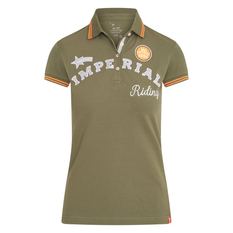 Imperial Riding True Colours Polo Shirt #colour_dusty-green