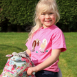 British Country Collection Bracken Pony Childrens T-Shirt #colour_pink