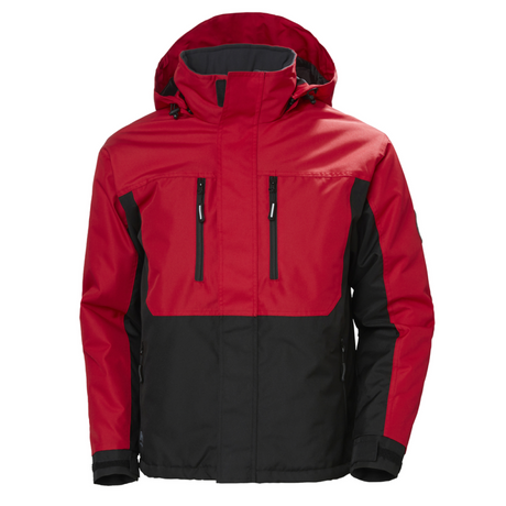 Helly Hansen Workwear Berg Jacket #colour_red-black