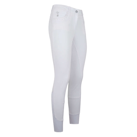 Imperial Riding Never Grow Up Silicone Full Seat Breeches #colour_white