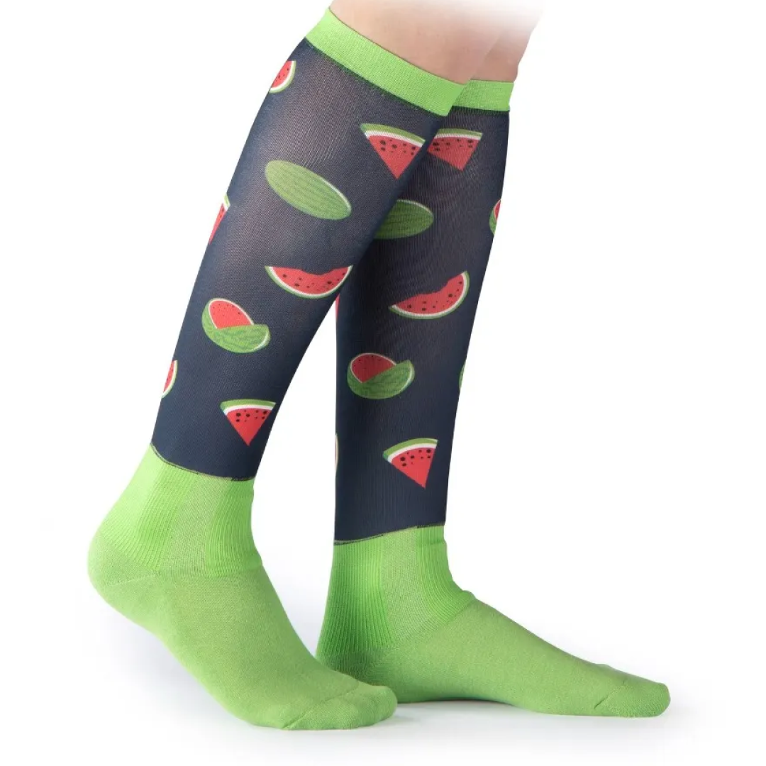 Shires Aubrion Ladies Hyde Park Socks #colour_watermelon