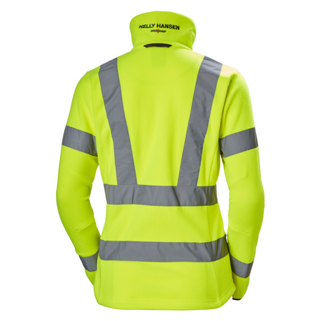 Helly Hansen Workwear Womens Luna Hi Vis Fleece Jacket #colour_yellow