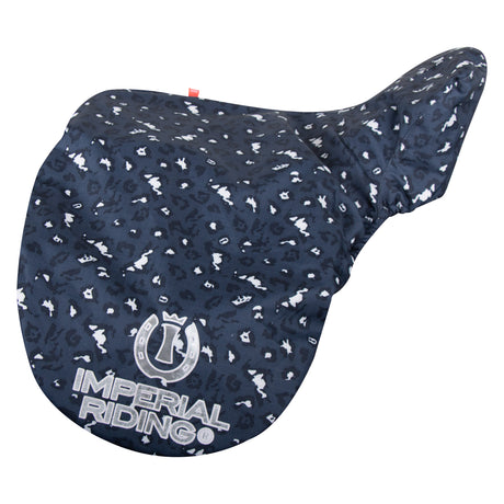 Imperial Riding Beautiful Wild Dressage Saddle Cover #colour_navy